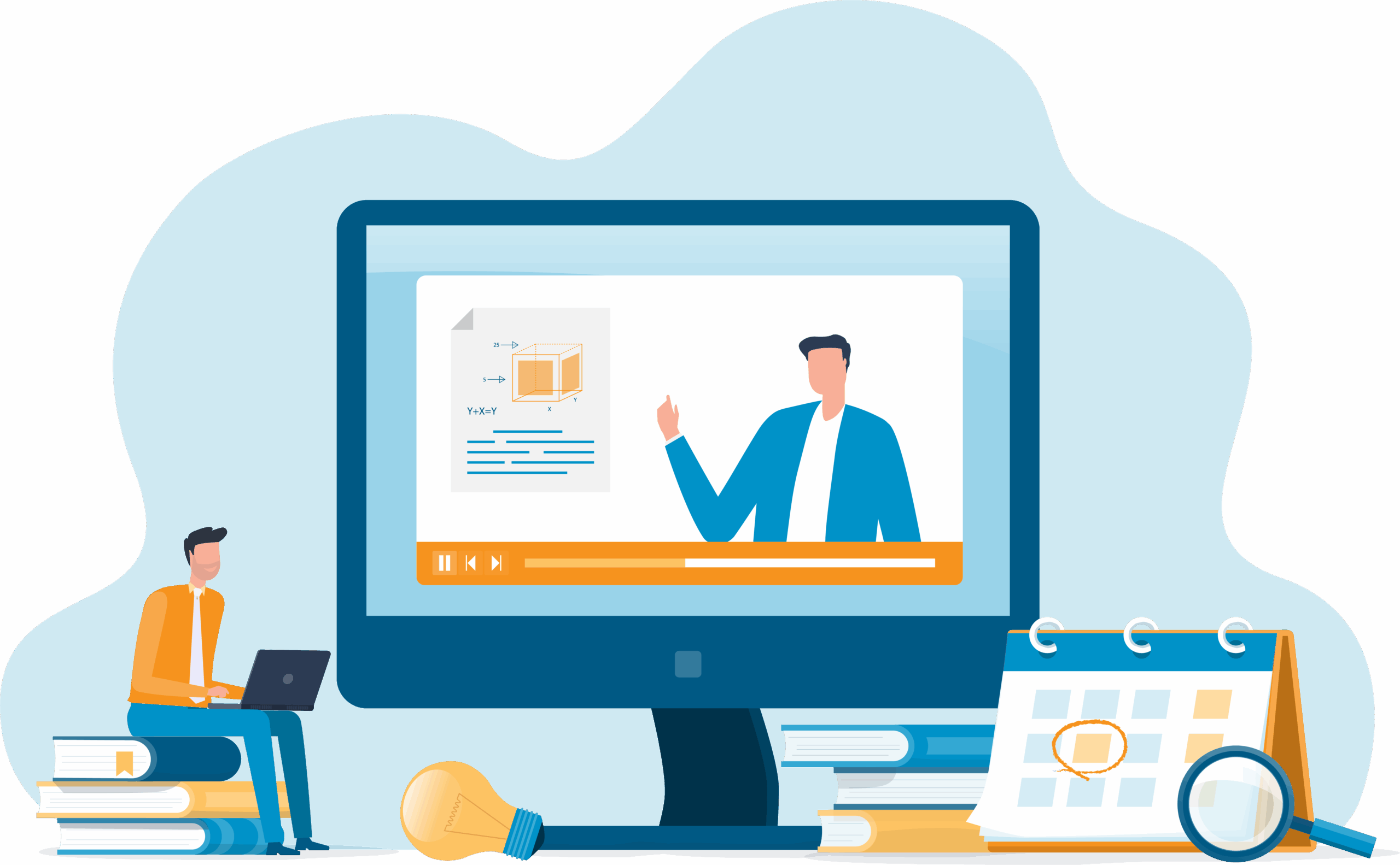 Blended Learning, also die Kombination aus Präsenz- und Online-Einheiten, ist beliebt.